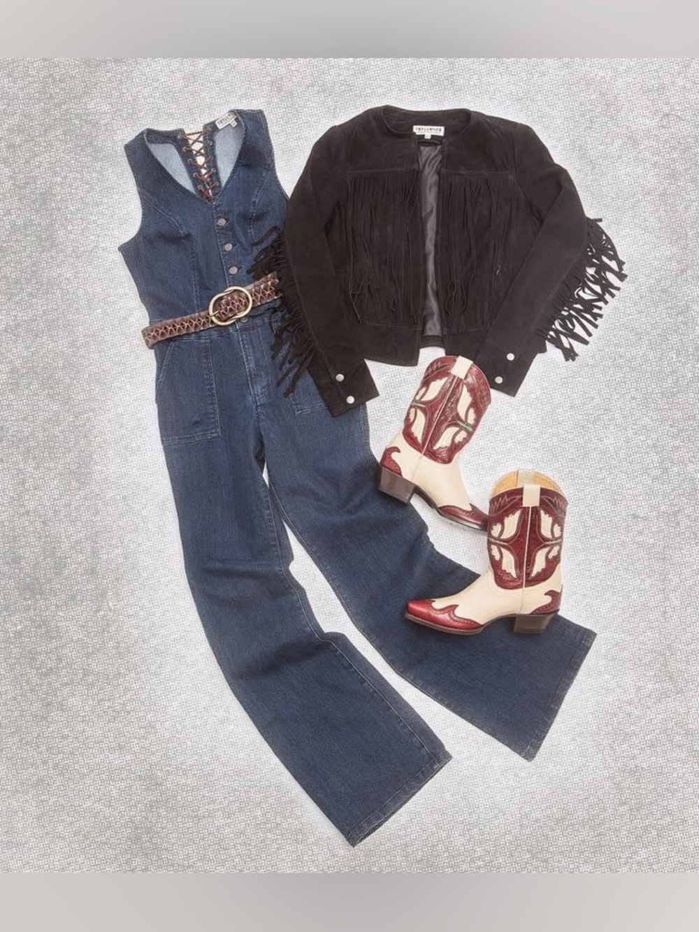 Idyllwind Dark Blue Denim Jumpsuit - First Release -SOLD OUT